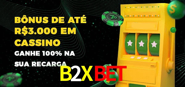 B2Xbet melhor bônus de depósito