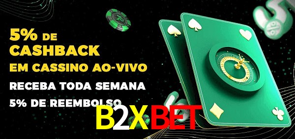 Promoções do cassino ao Vivo B2Xbet